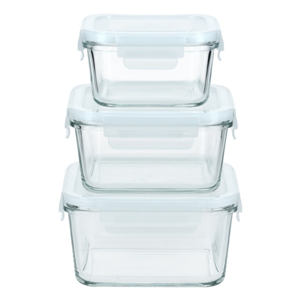 Контейнер Nested 450 мл квадратный белый miFamilia