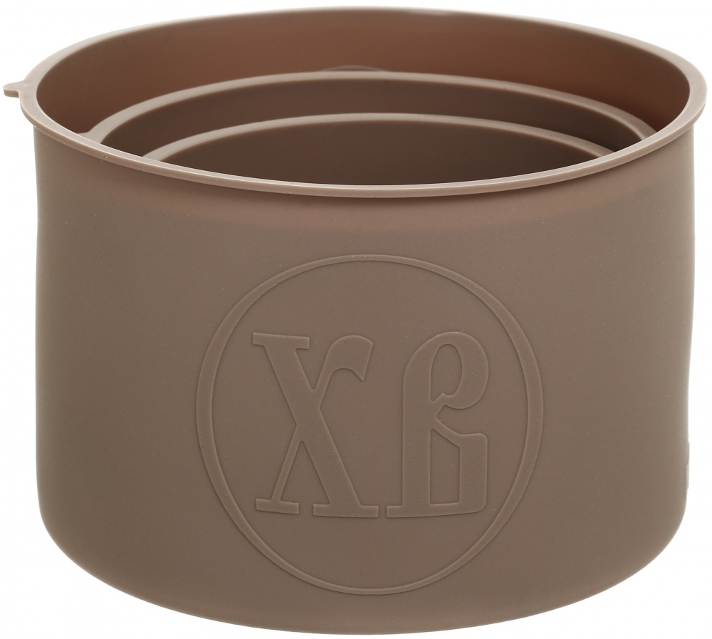 Набір форм для паски Smart Kitchen by Flamberg Peach&Brown 3 шт. коричневий