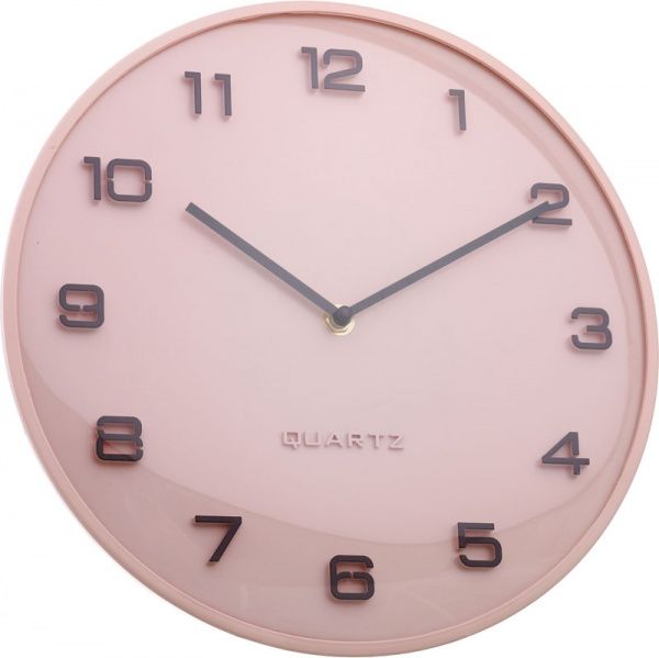 Часы настенные Moon 30,5 см бежевый