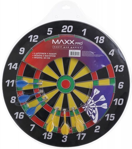 Дартс магнітний MaxxPro магнітний d40 см 