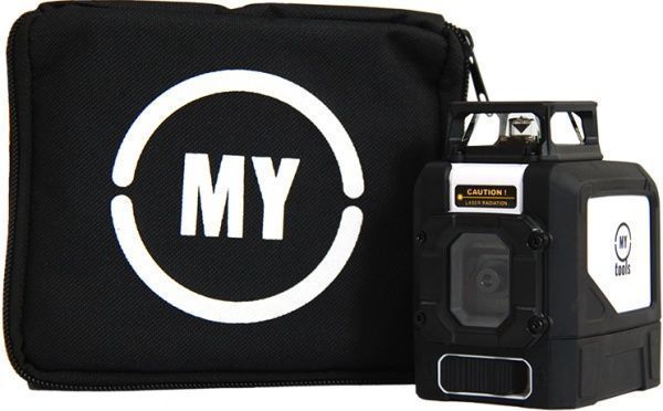 Нивелир лазерный My Tools до 50 м зеленый с адаптером 144-2G-360-A