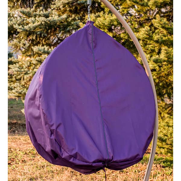 Чехол Украинские конструкции на кресло-кокон фиолетовый