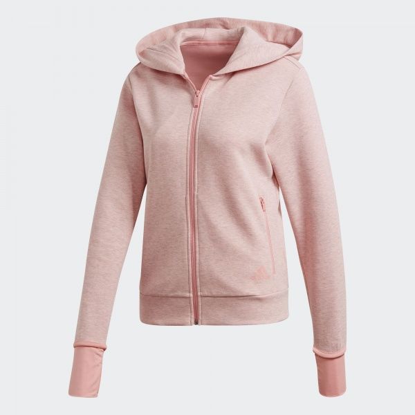 Джемпер Adidas W VER FZ HD FI4765 р. XL рожевий