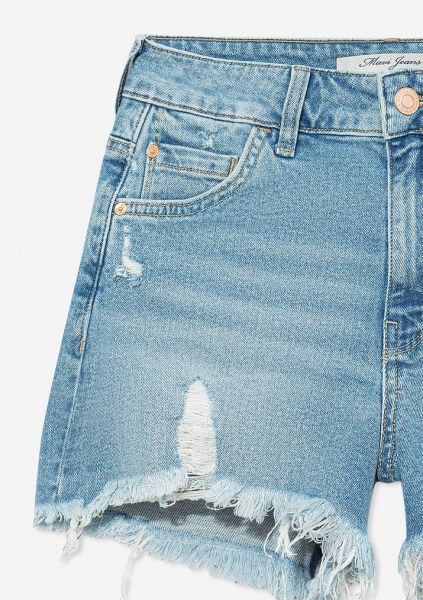 Шорты Mavi 1447429870 р. 27 голубой