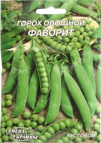 Семена Семена Украины горох овощной Фаворит 20г