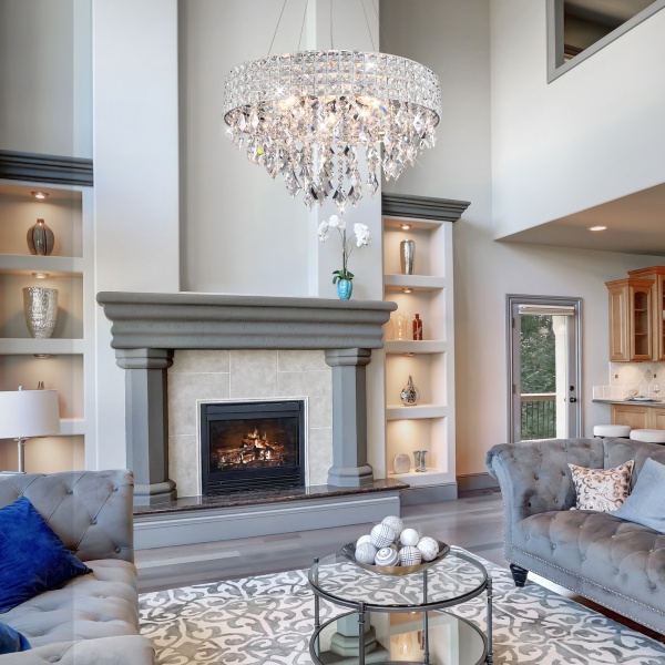 Підвіс Strotskis Kira 5x60 Вт E14 хром 10115/5 (хром) 