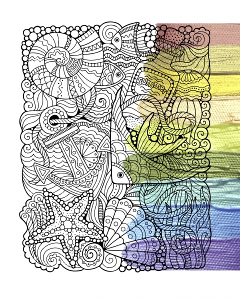 Картина по номерам Послание лета 40x50 см Riviera Blanca 