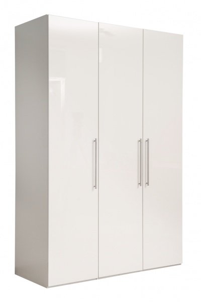Шафа Embawood Glossy 3-дверна білий 