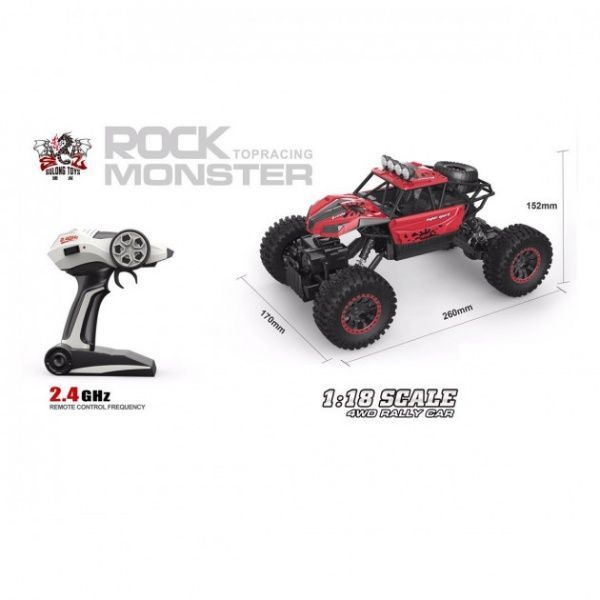 Автомобиль на р/у Sulong Toys Off-Road Crawler Super Sport красный 1:18 SL-001RHR
