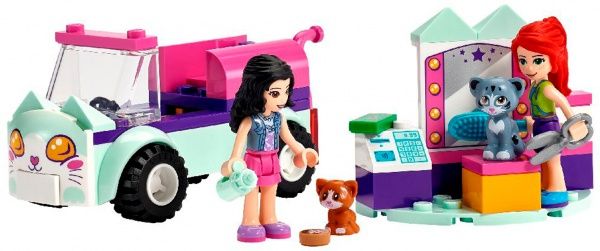 Конструктор LEGO Friends Авто перукаря для котів 41439