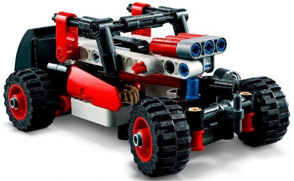 Конструктор LEGO Technic Міні-навантажувач з бортовим поворотом 42116