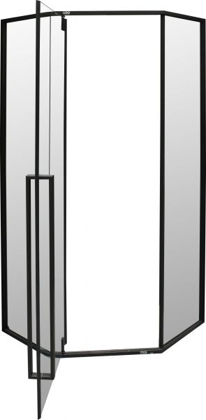 Душове огородження EGO Pride Black 90х90х190