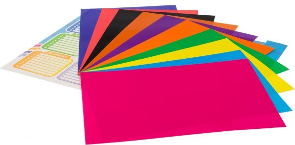 Папір кольоровий Фіксики А4 10 аркушів Mandarin