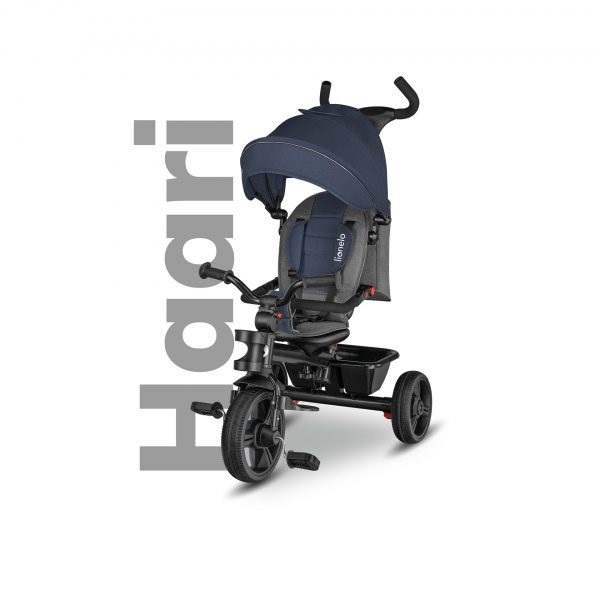 Велосипед-коляска Lionelo синій LO-HAARI JEANS 