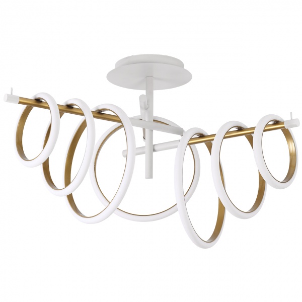 Світильник світлодіодний Hopfen з пультом ДК 80 Вт білий 3000-6000 К NIK-80 WH 