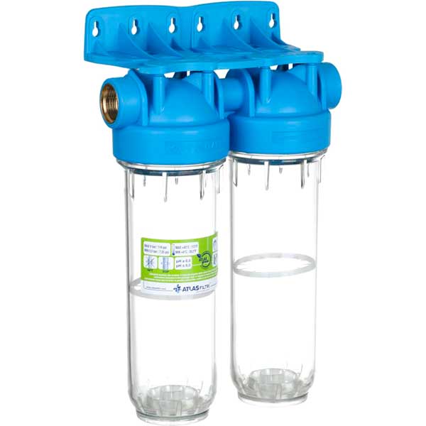 Корпус фильтра Atlas Filtri DP DUO TS O1 OT ZA3120680