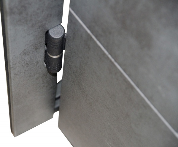 Двері вхідні Міністерство дверей Оптима-58 оксид 2050х860 мм ліві