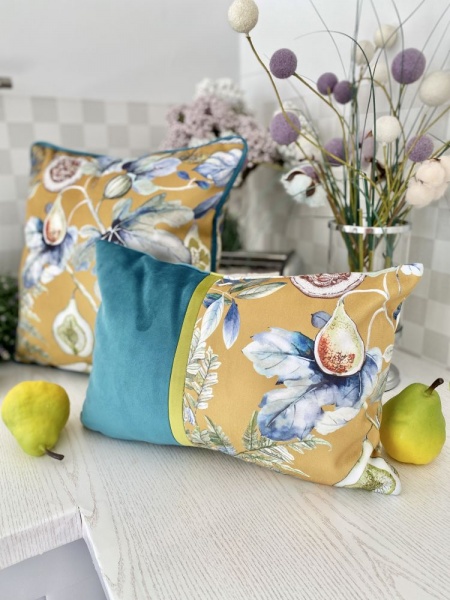 Подушка декоративная плюшевая BORA59-APLI 43x29 см разноцветный Limaso 