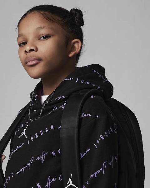 Джемпер Jordan ESSENTIALS AOP PULLOVER HOODIE 45C161-023 черный