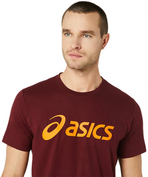 Футболка Asics ASICS BIG LOGO TEE 2031A978-604 р.S червоний