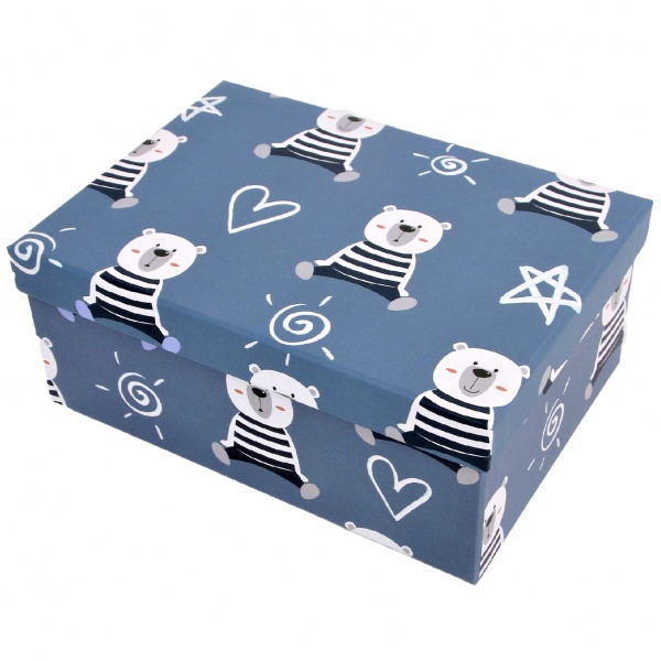 Коробка подарочная Мишка 35х27х15.5 см 1110238709