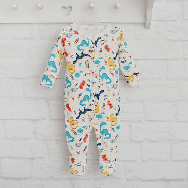 Чоловічок для хлопчика Blanka Діно р.62 бежевий 110246 