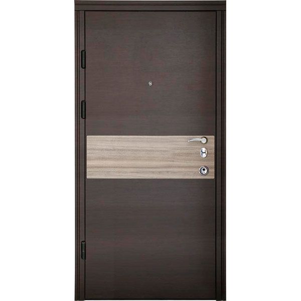 Двері вхідні Minika Венге темний дуб кантрі 2050x860 мм ліві