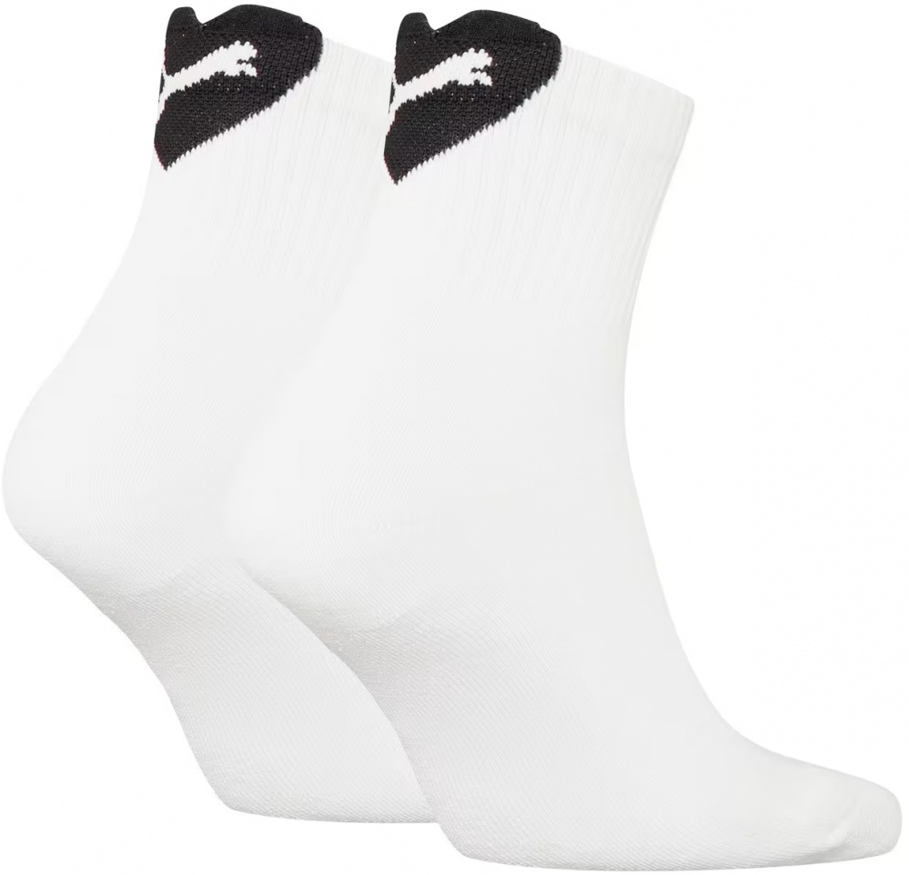 Носки Puma PUMA WOMEN HEART LOGO SHORT CREW 2P 93855501 р.39-42 белый