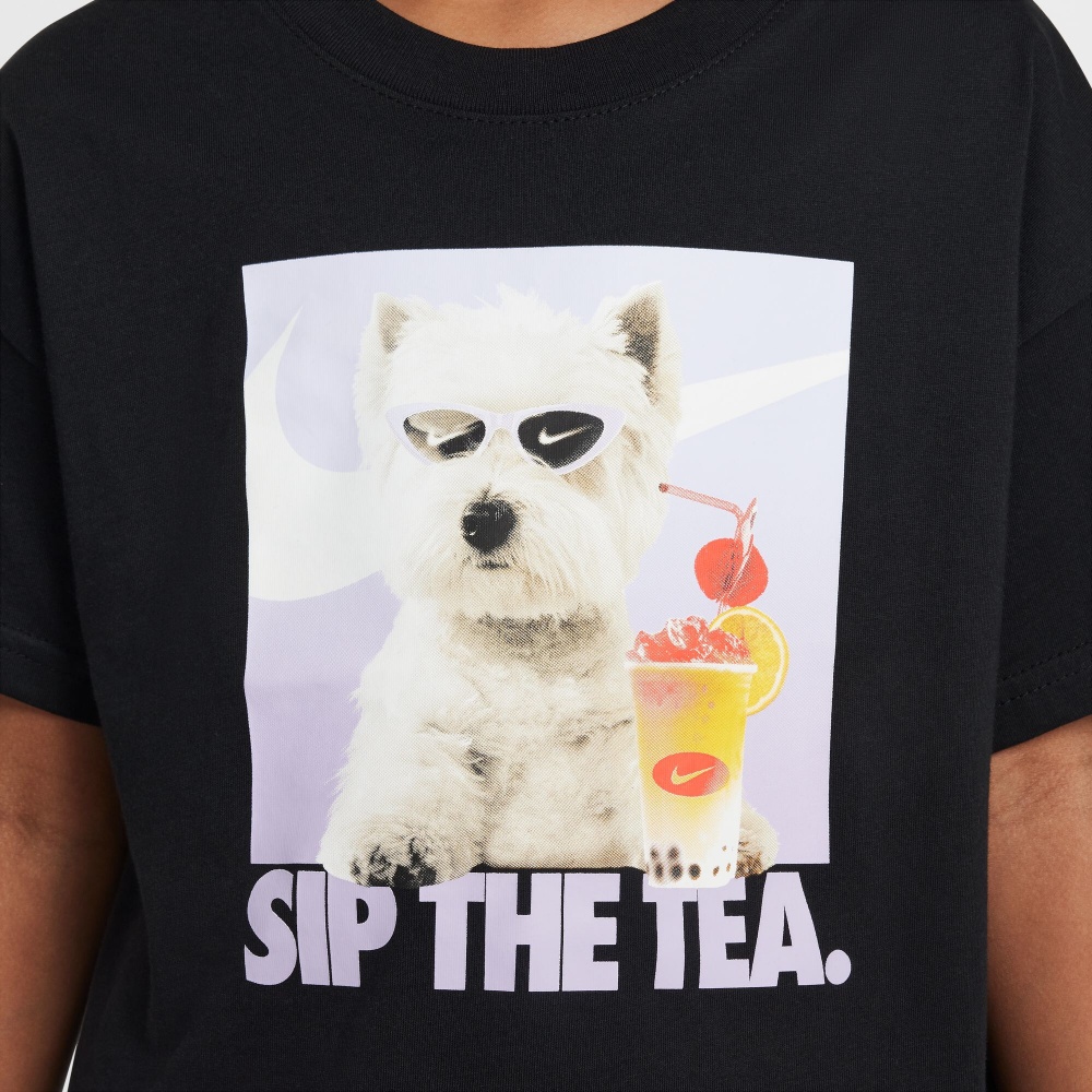 Футболка Nike G NSW PHOTO TEE HQ2337-010 р.XS черный