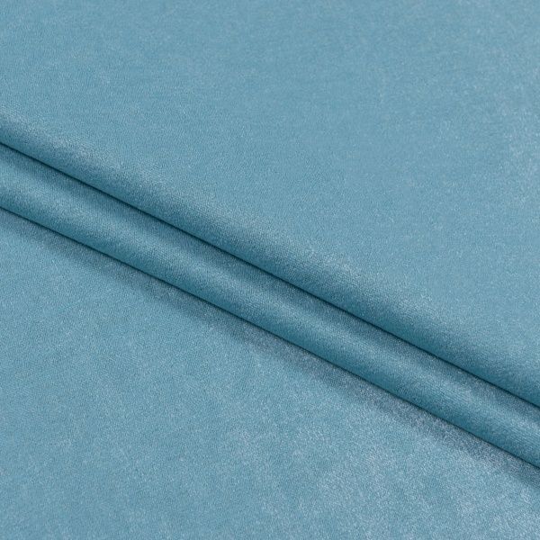 Тканина портьєрна ТК-Домашній текстиль ТОВ двостороння Чін-чіла Дукас, морська хвиля 280 см 