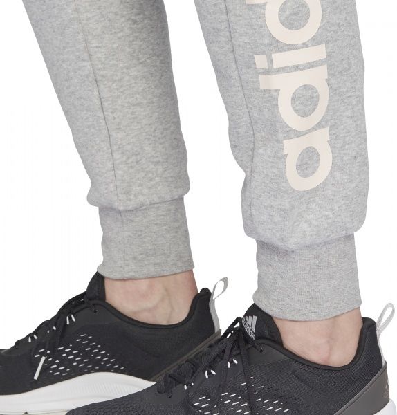 Штани Adidas W E LIN PANT FL GD3031 р. M світло-сірий