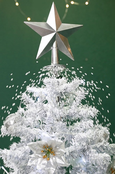 Сувенир новогодний елка с основанием которая снежит 115х190 см U170-FSS 