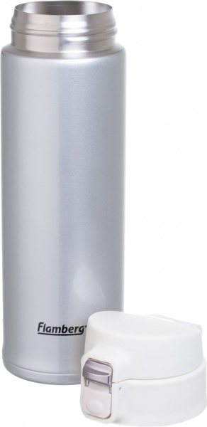 Термочашка Straight 480 мл сріблястий Flamberg