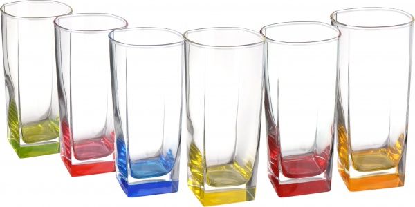 Набор стаканов высоких Bright Colors 330 мл 6 шт. J8934 Luminarc