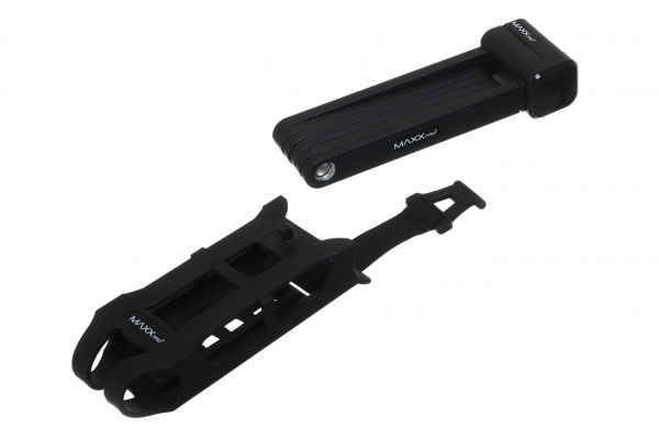 Замок велосипедний MaxxPro SSL-12x900 чорний