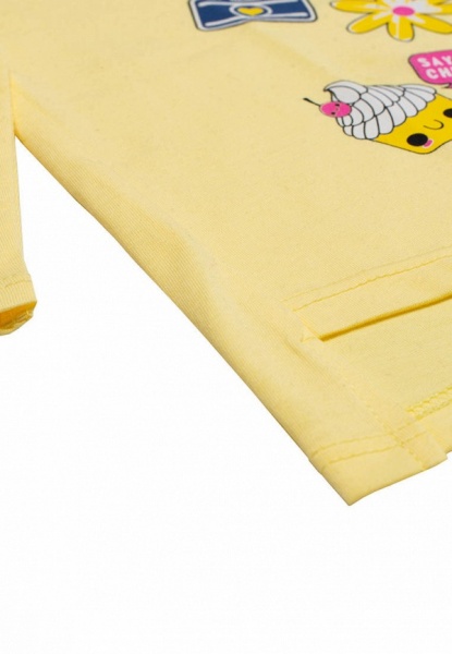 Джемпер для девочки Роза р.122 светло-желтый 210562 