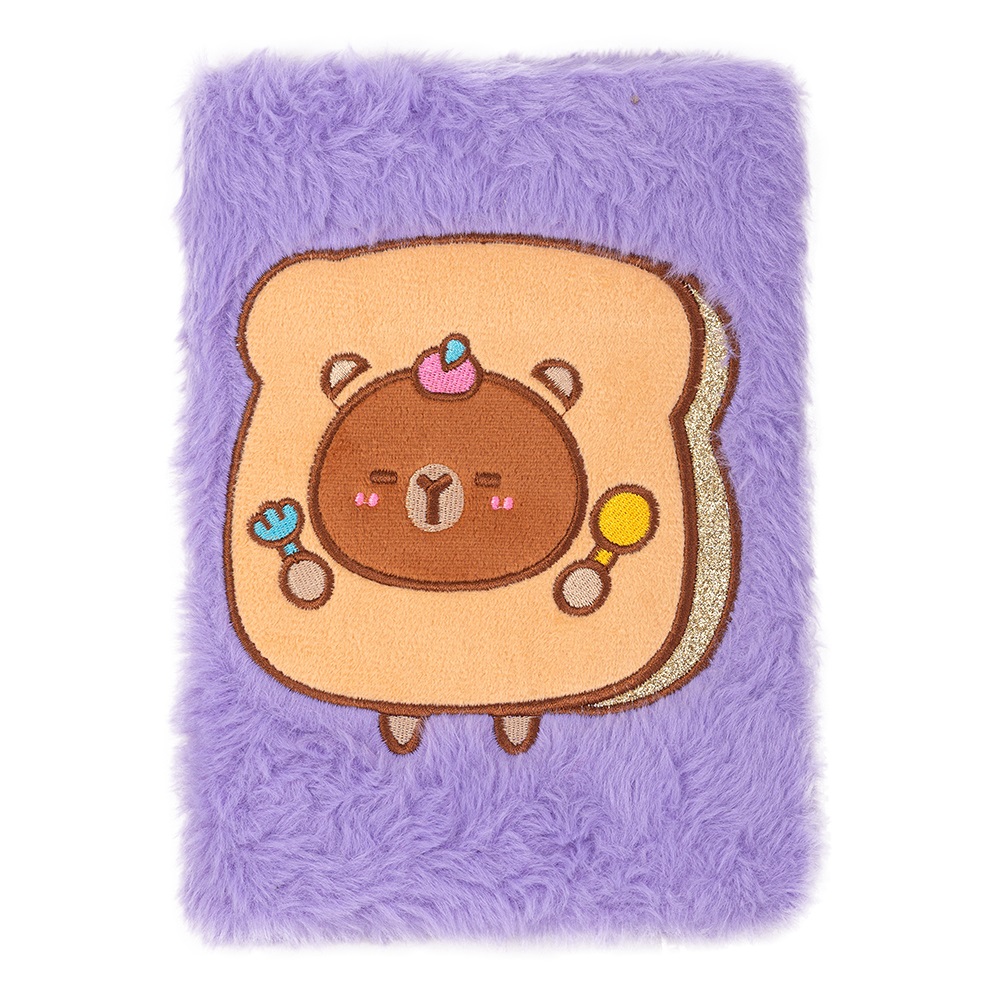 Блокнот плюшевий Forme CAPYBARA 6 А5 80 арк. KIDS Line