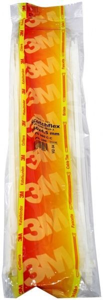 Стяжка для кабеля 3M Scotchflex 360x4,5 мм 100 шт. белый