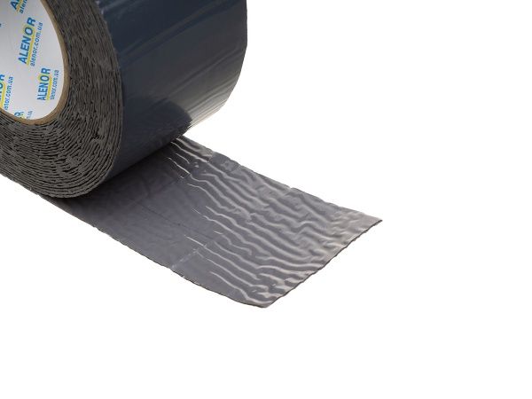Лента герметизирующая Alenor BF бутиловая 75 мм x 10 м графитовая