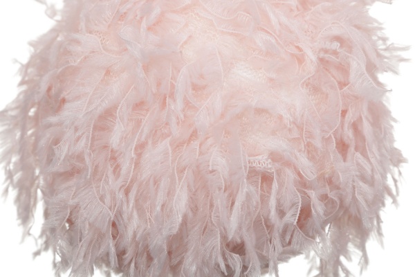 Куля новорічна Shunda пінопластиковий 100 мм рожевий SDA212910PK