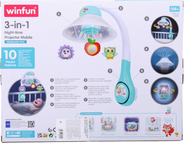 Мобіль Winfun Карусель 720005-NL на ліжечко