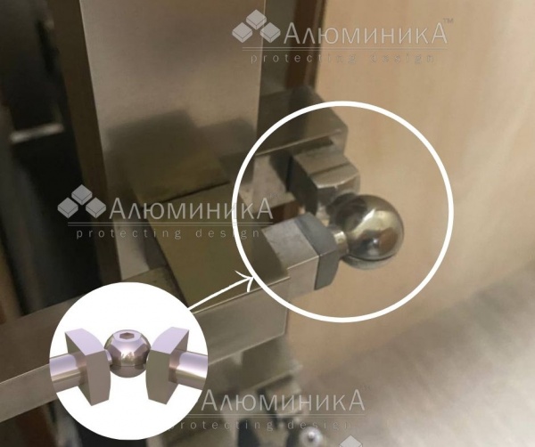 Поворот Алюмініка квадратного леєра 15х15 регулированный 