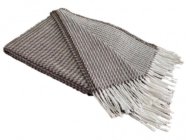 Плед Топаз 140x200 см мокко Lanavitta 