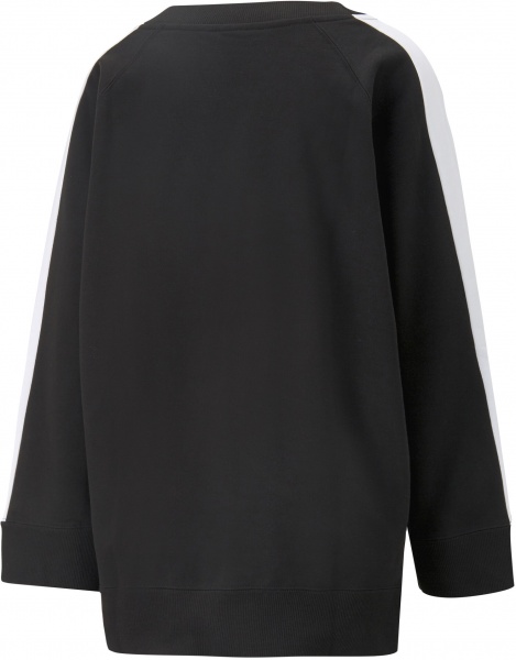 Світшот Puma T7 TREND 7ETTER V-NECK SWEATSHIRT TR 53950401 р. M чорний