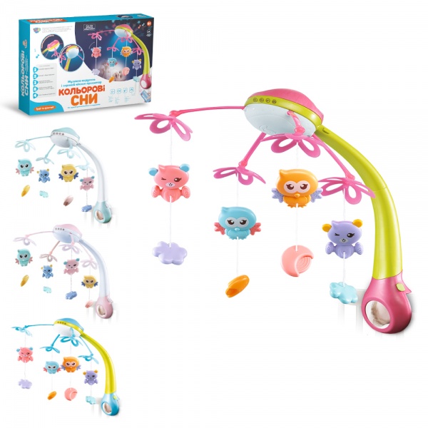 Іграшка-підвіска Limo Toy Карусель на ліжечко HB 0006 ABCD