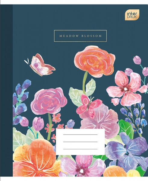 Зошит шкільний А5 48 # BOTANIQUE InterDRUK