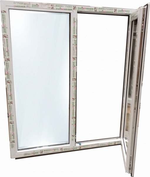 Вікно поворотно-відкидне GreenTech 60 1300x1400 мм праве 