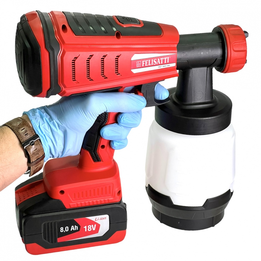 Краскораспылитель Felisatti акумуляторний КР-18Л3/P53137