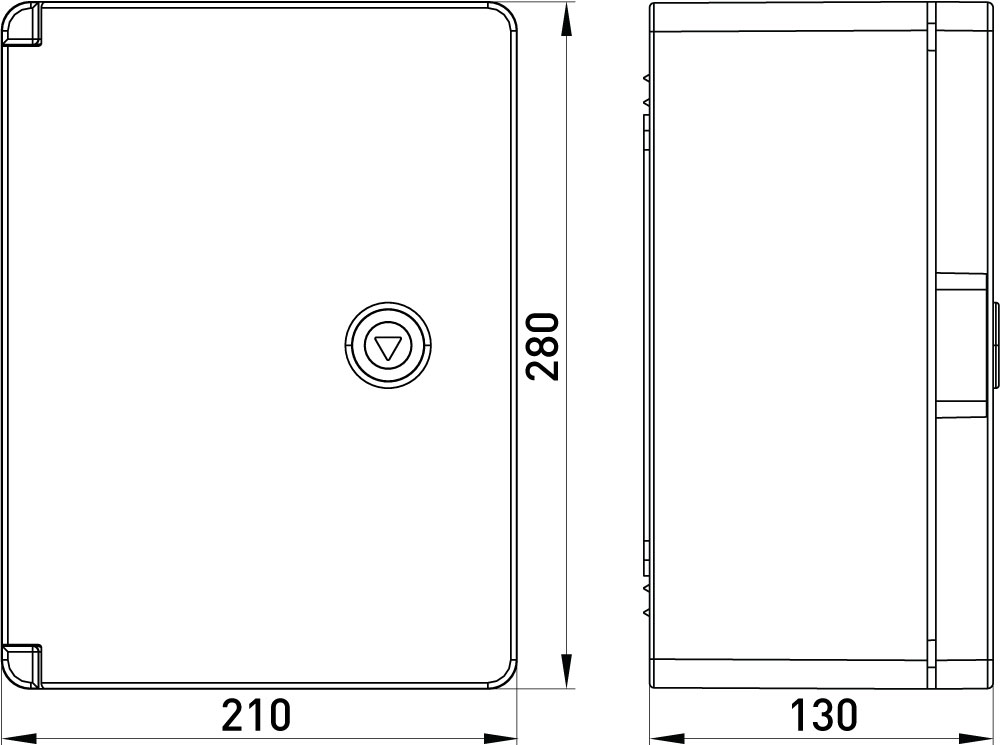 Корпус монтажный E.NEXT e.plbox.pro.p.28.21.13 p084101