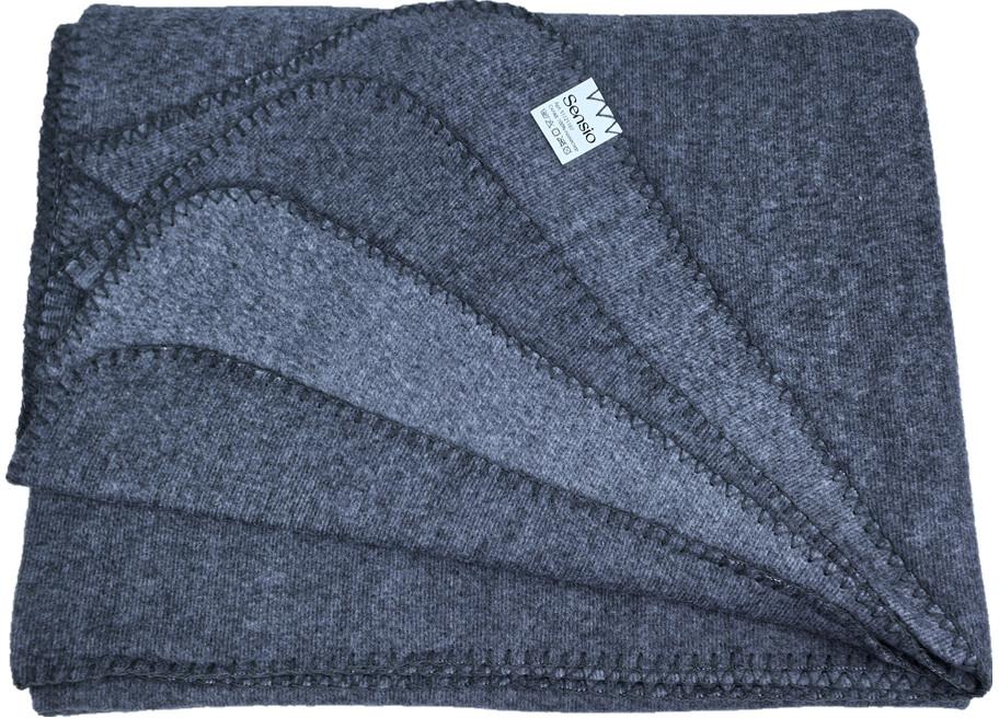 Плед Melange 160x200 см серый Sensio